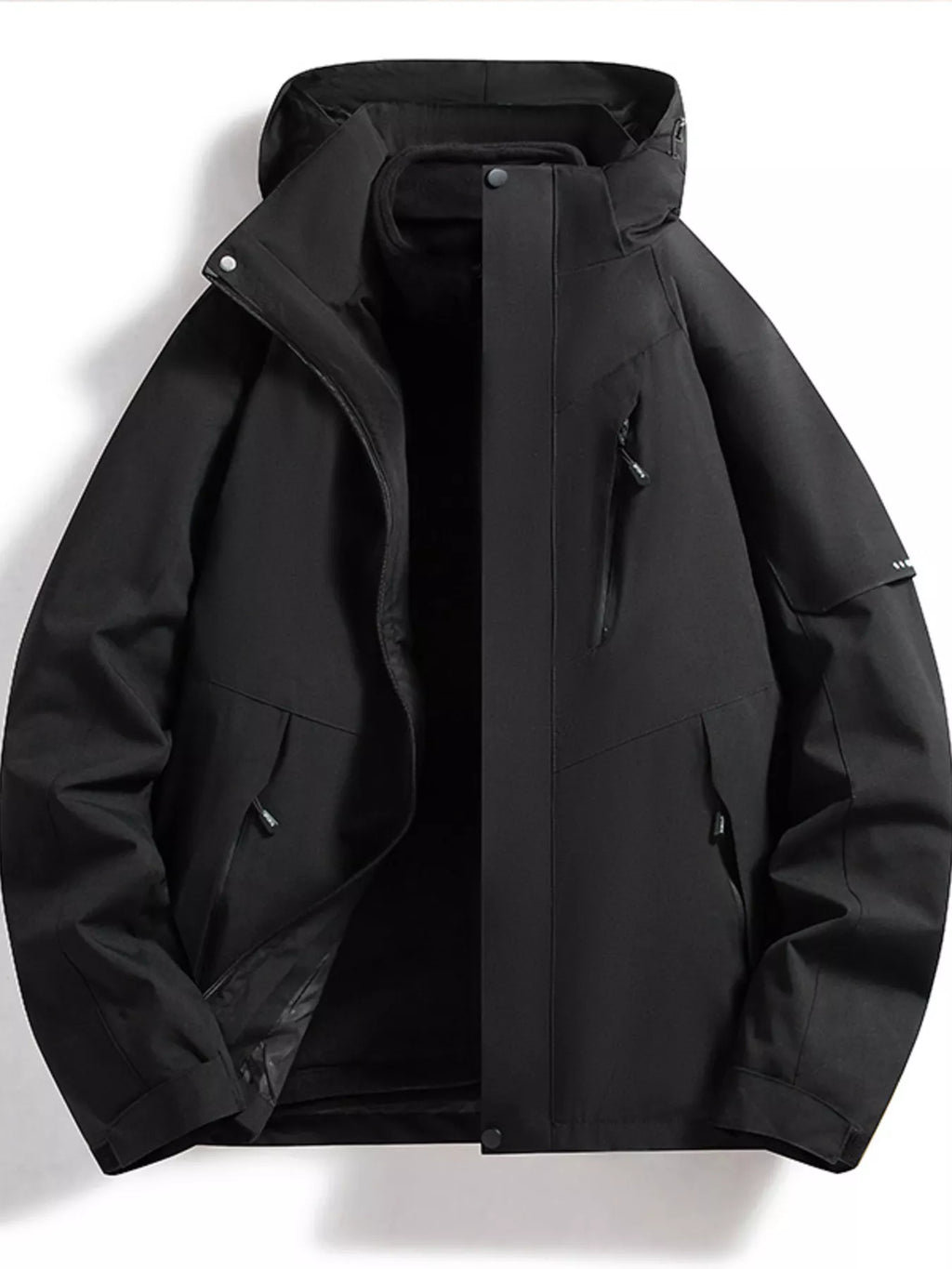 AquaGuard Men's All-Weather Zip Hoodie Plus Sizes