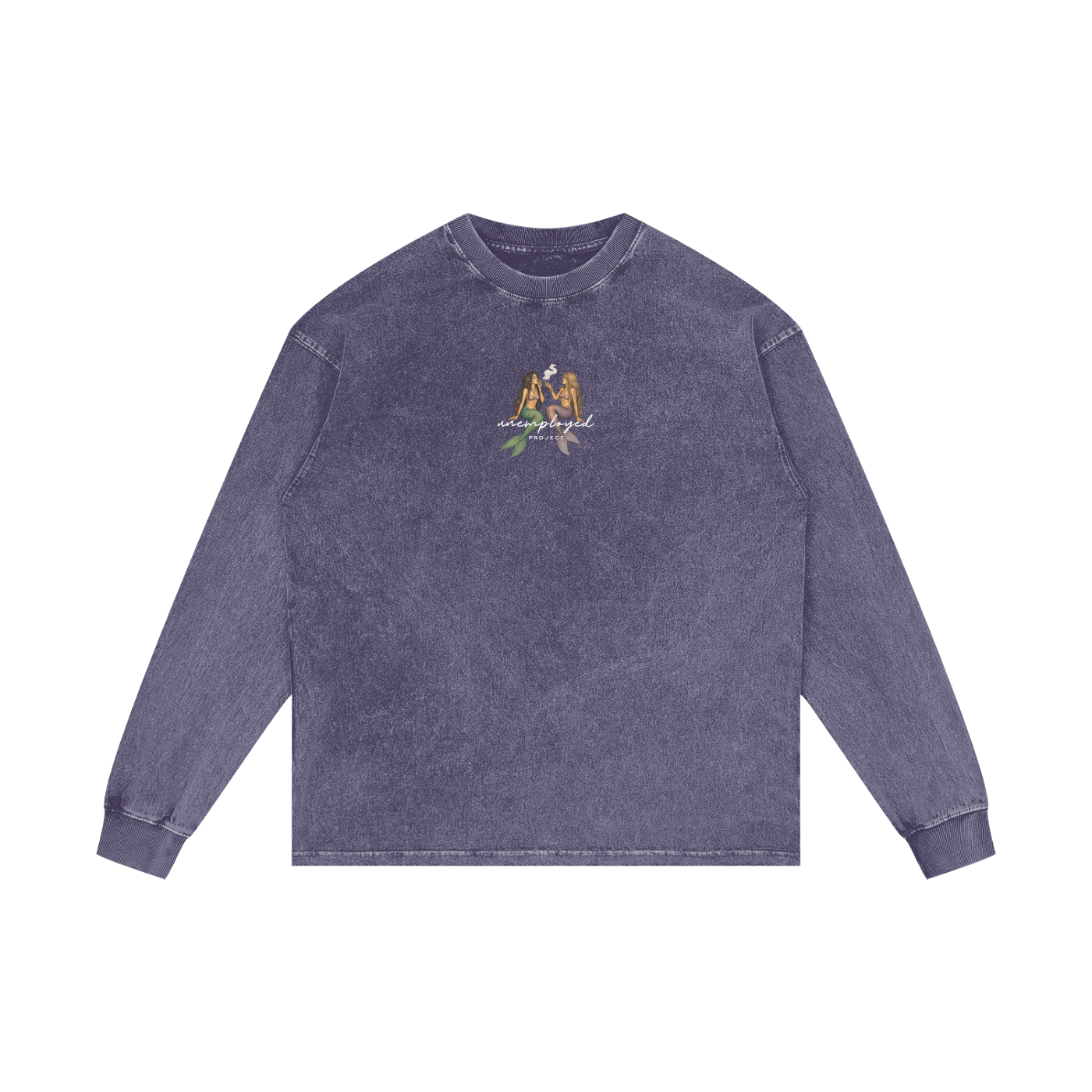 Smokin Seaweed Acid Wash Longsleeve