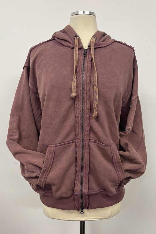 Fiori Hoodie Jacket