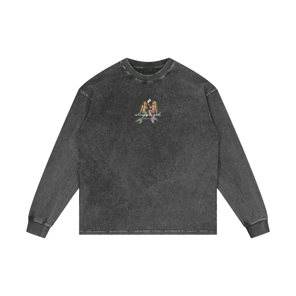 Smokin Seaweed Acid Wash Longsleeve