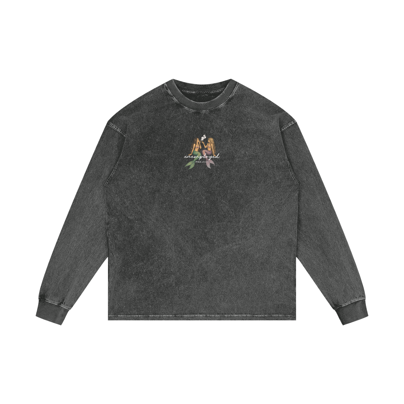 Smokin Seaweed Acid Wash Longsleeve