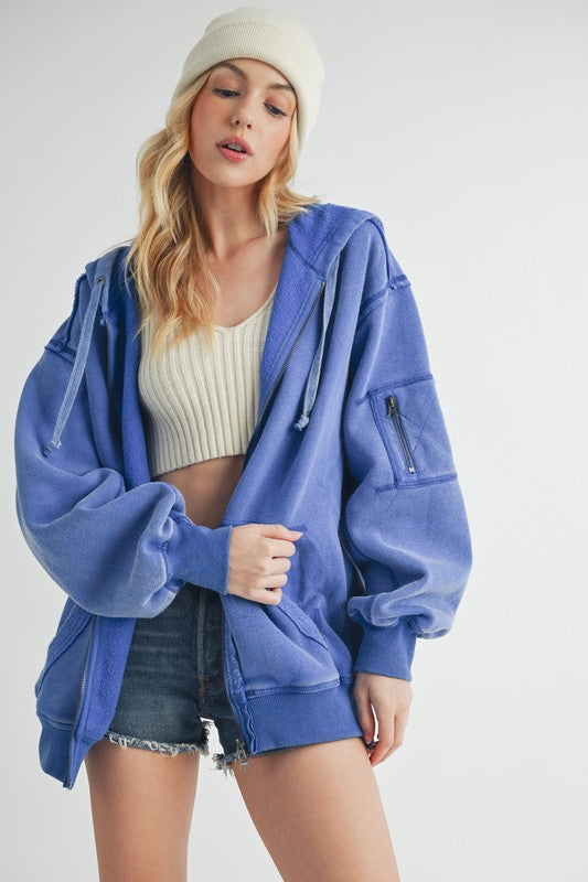 Fiori Hoodie Jacket