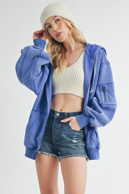 Fiori Hoodie Jacket