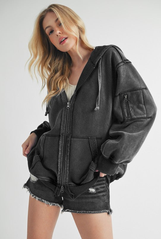 Fiori Hoodie Jacket
