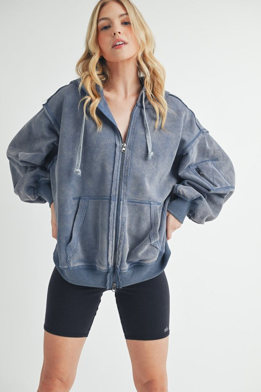 Fiori Hoodie Jacket