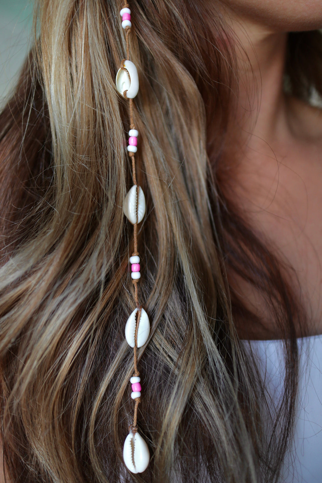 (CLIP-ON) Brunette Boho Babe - Mermaid Extension