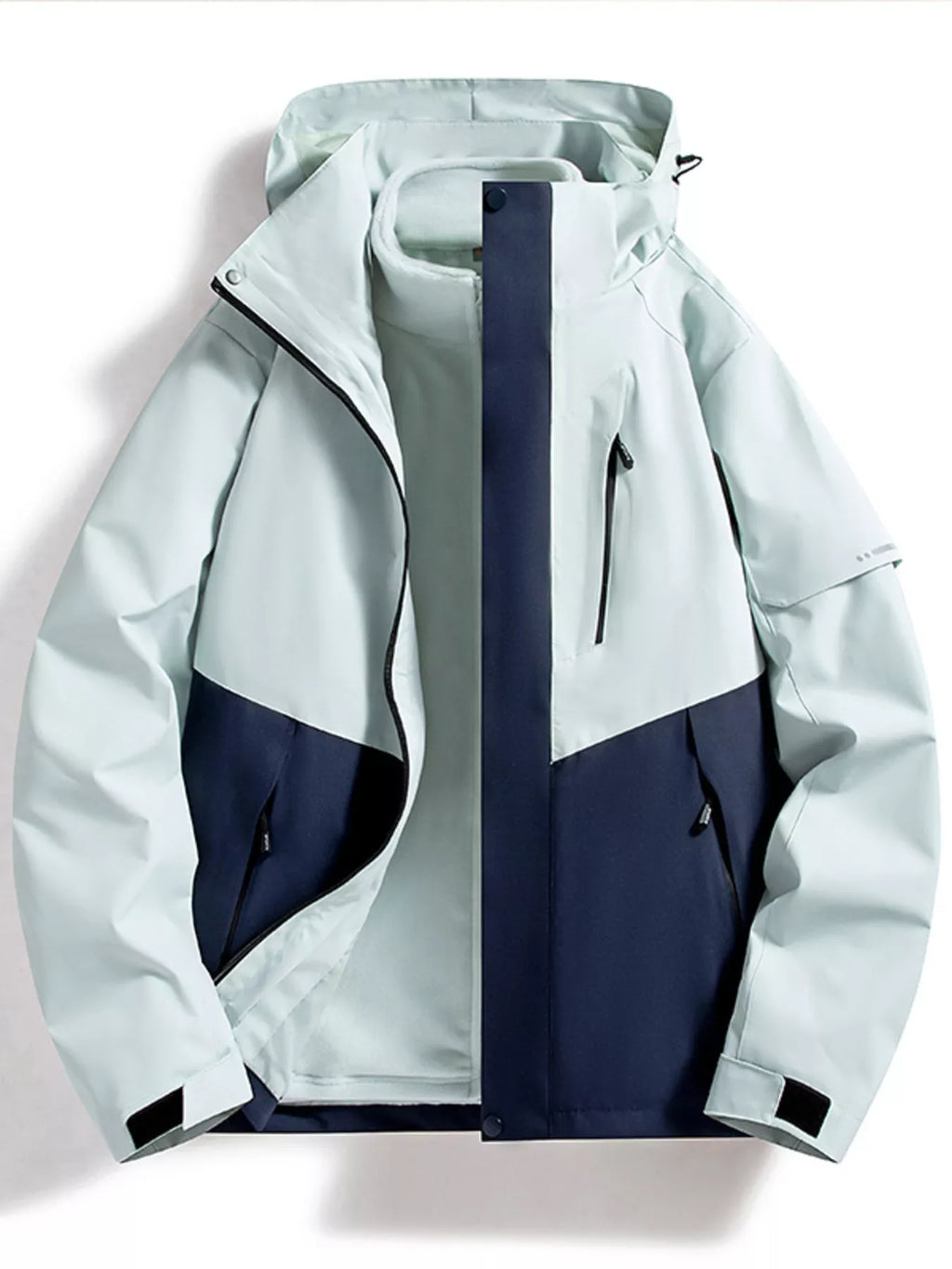 AquaGuard Men's All-Weather Zip Hoodie Plus Sizes