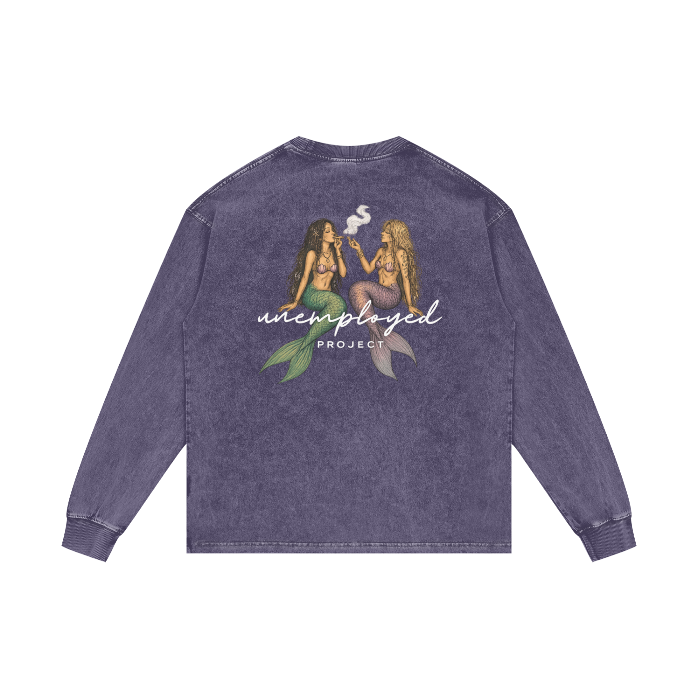 Smokin Seaweed Acid Wash Longsleeve