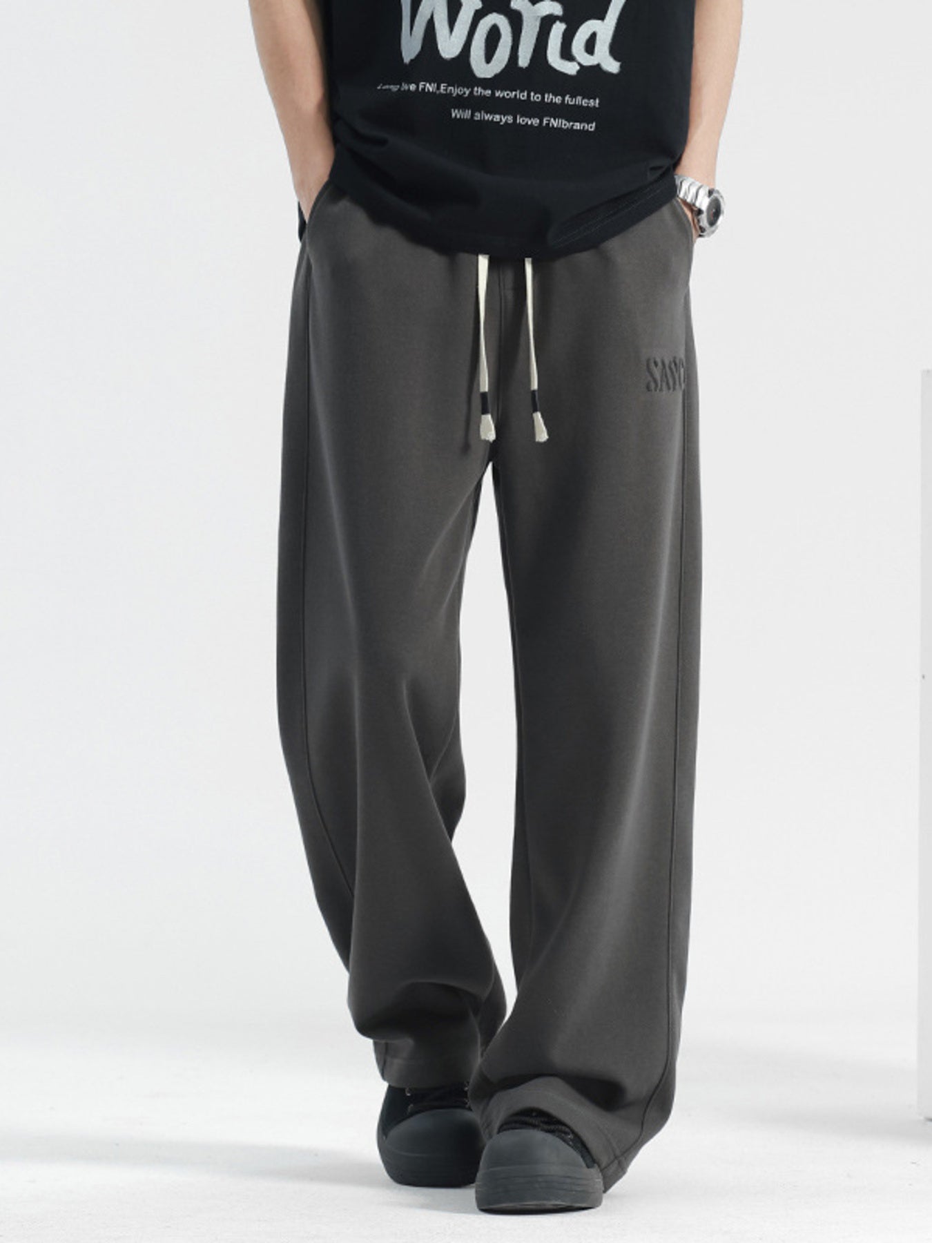 Men's Loose-Fit Casual Drawstring Pants