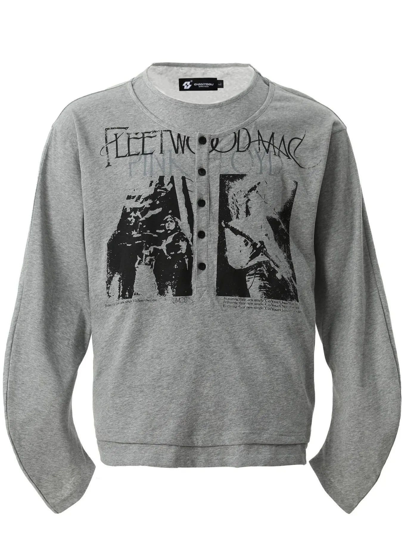 Men's Graphic Long Sleeve T-Shirt