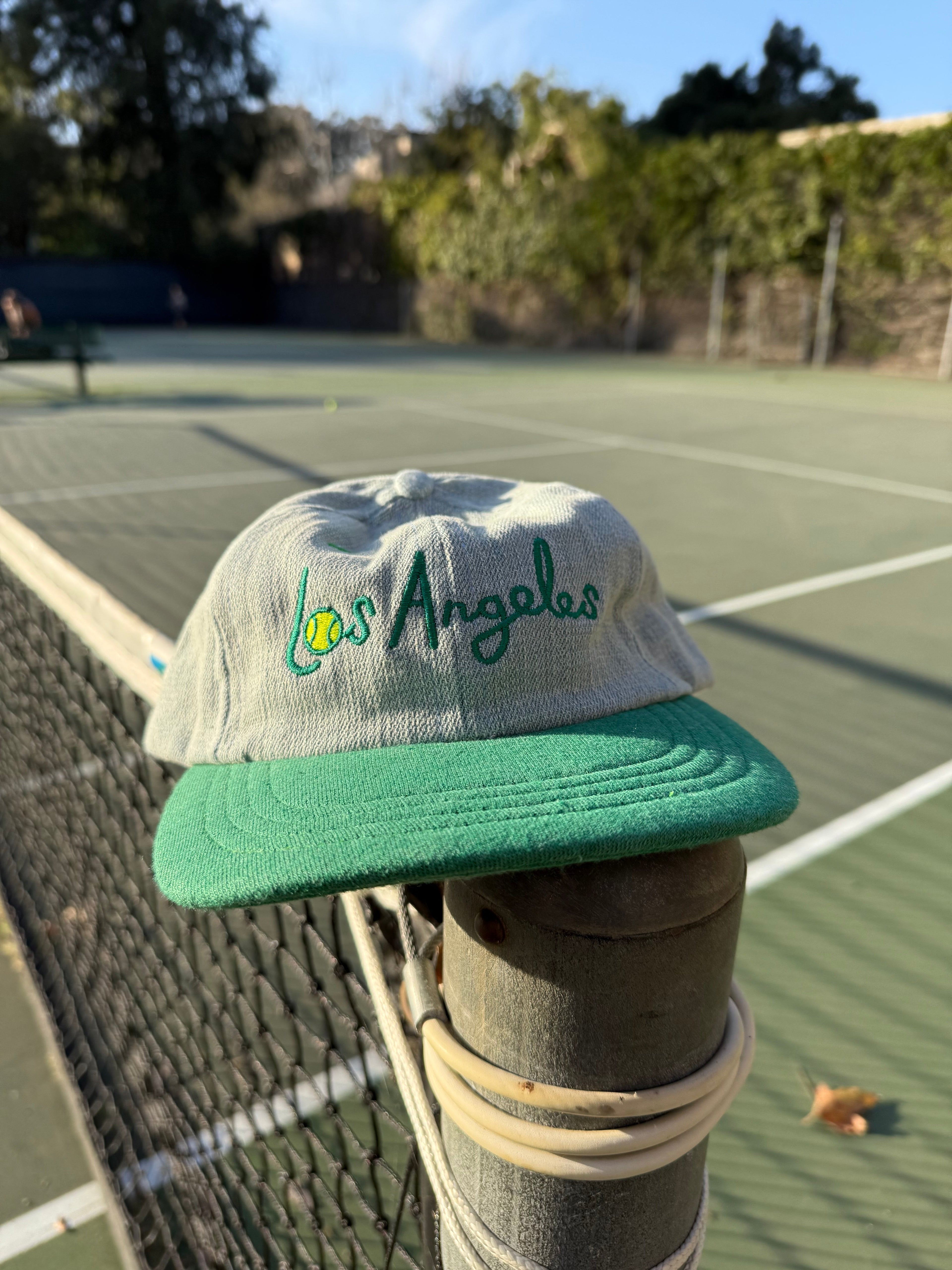 Los Angeles Tennis Embroidered Denim Hat