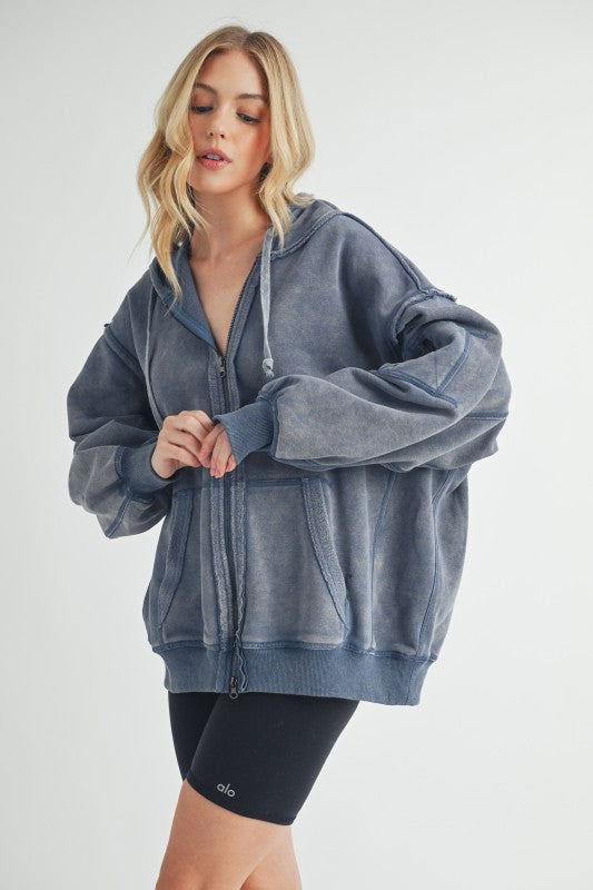 Fiori Hoodie Jacket