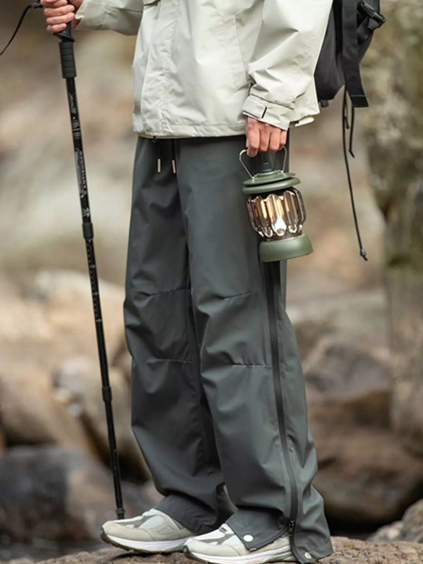 Men's Outdoor Tactical Cargo Pants with Multiple Pockets