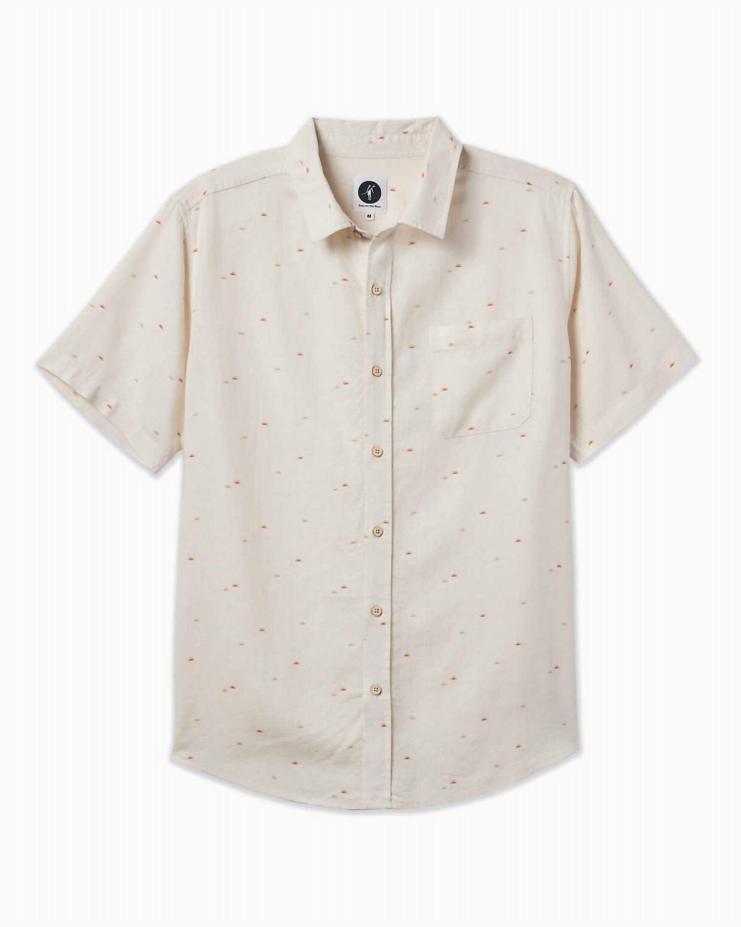 Coastline Short Sleeve Button Up Shirt