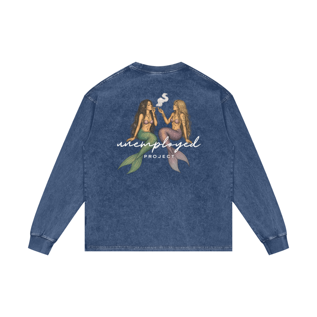 Smokin Seaweed Acid Wash Longsleeve
