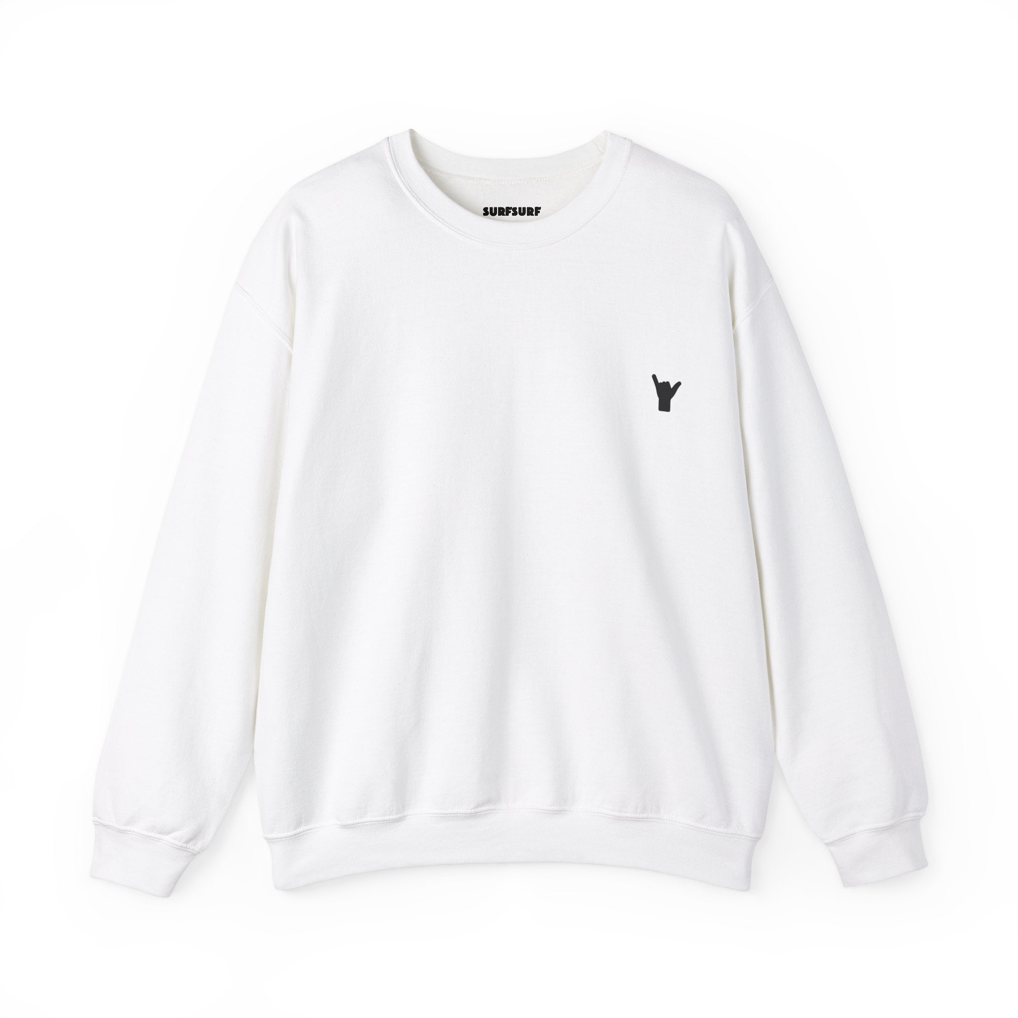 Shaka Sign Crest Crewneck Sweatshirt
