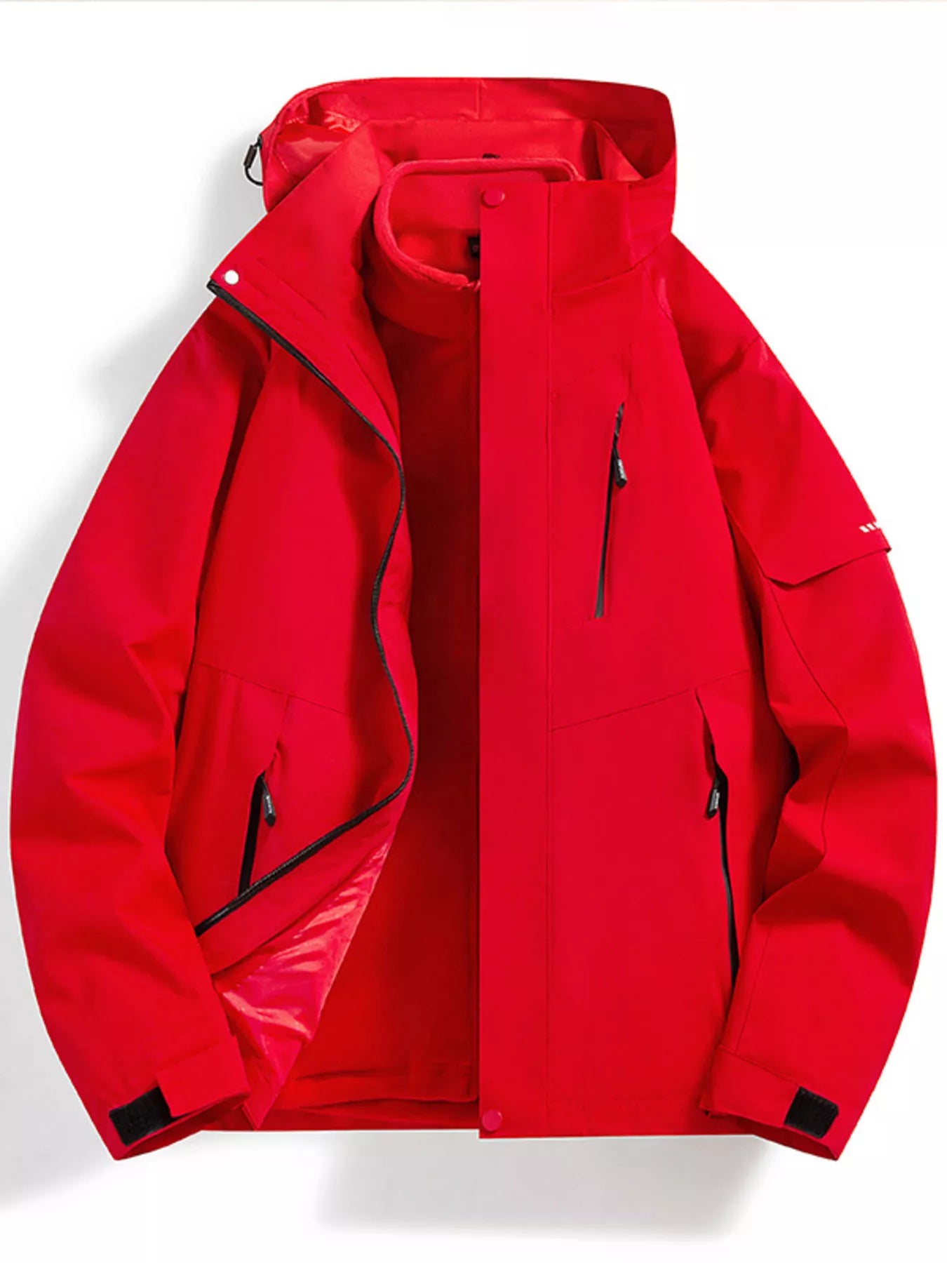 AquaGuard Men's All-Weather Zip Hoodie Plus Sizes