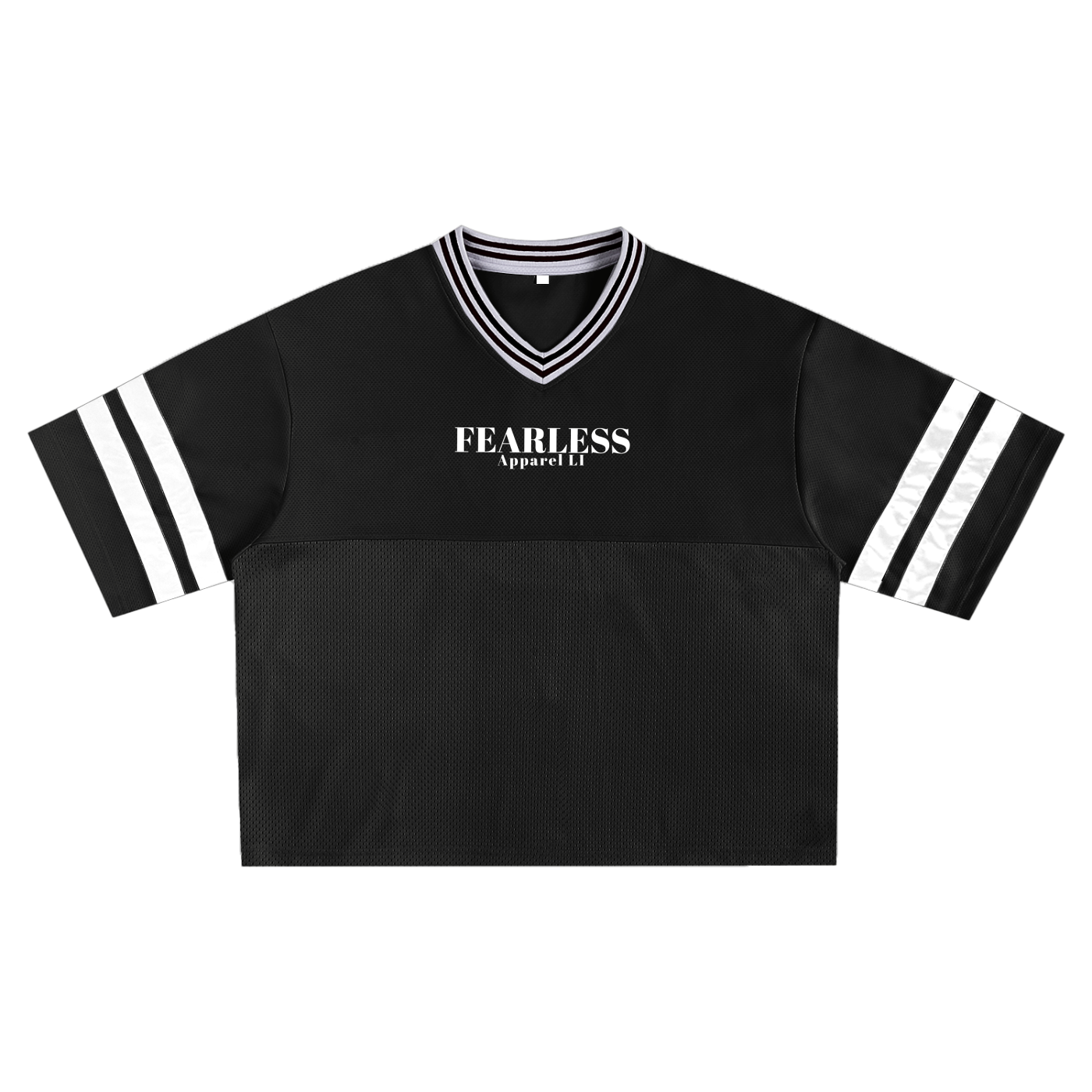 fearless apparel line Taped Mesh Boxy T-shirt