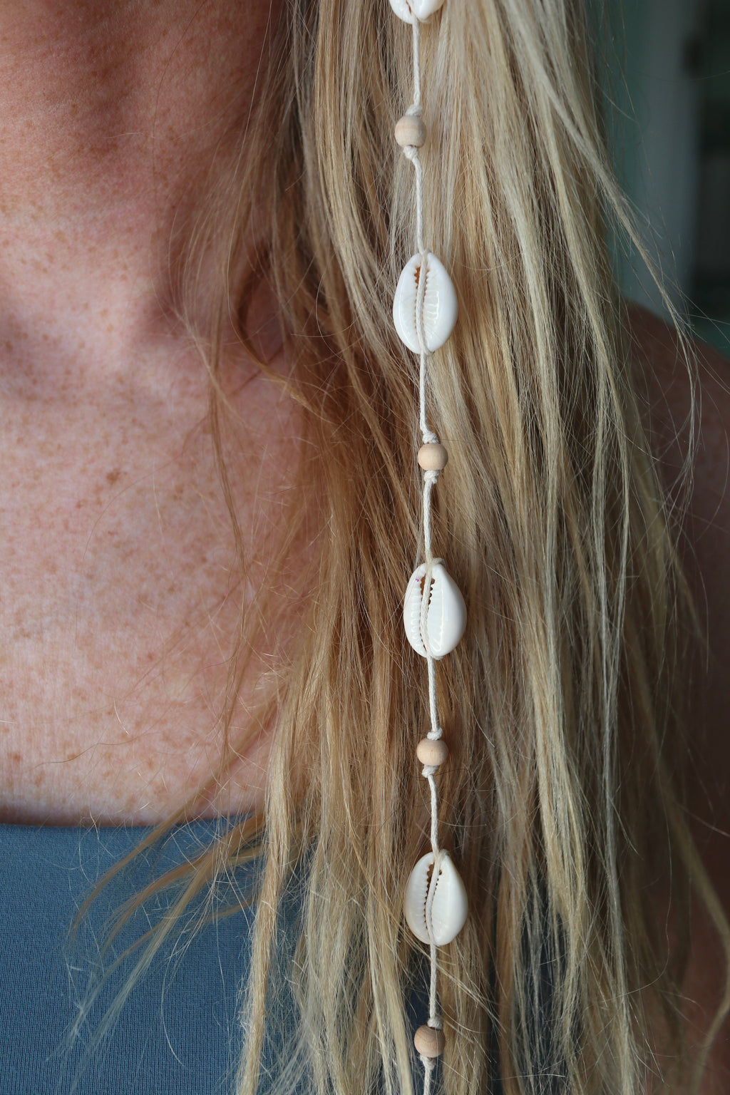(CLIP-ON) Blonde Boho Babe - Mermaid Extension