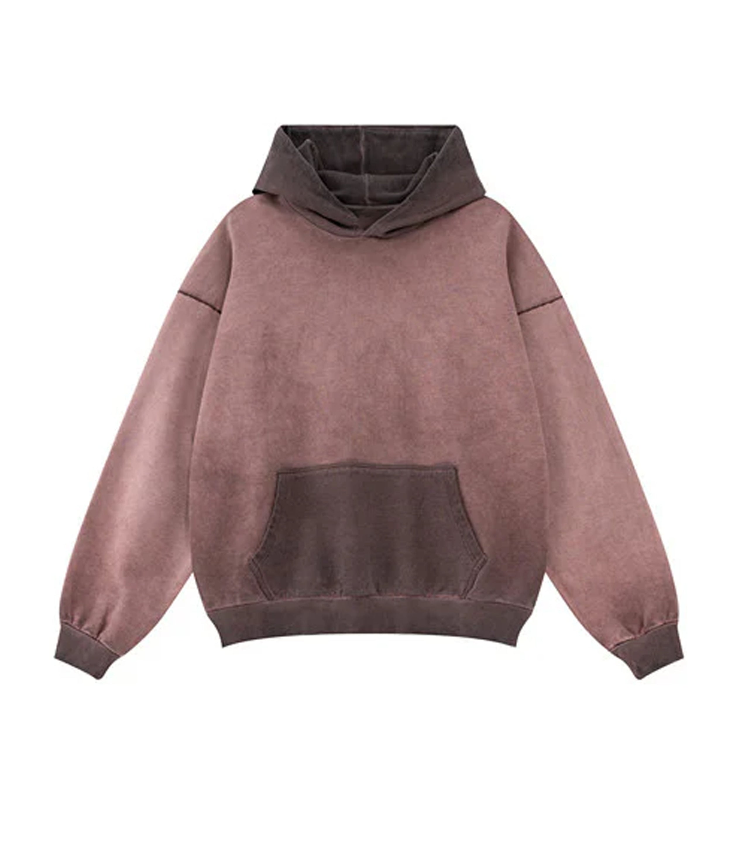 BROWN SUNFADE HOODIE
