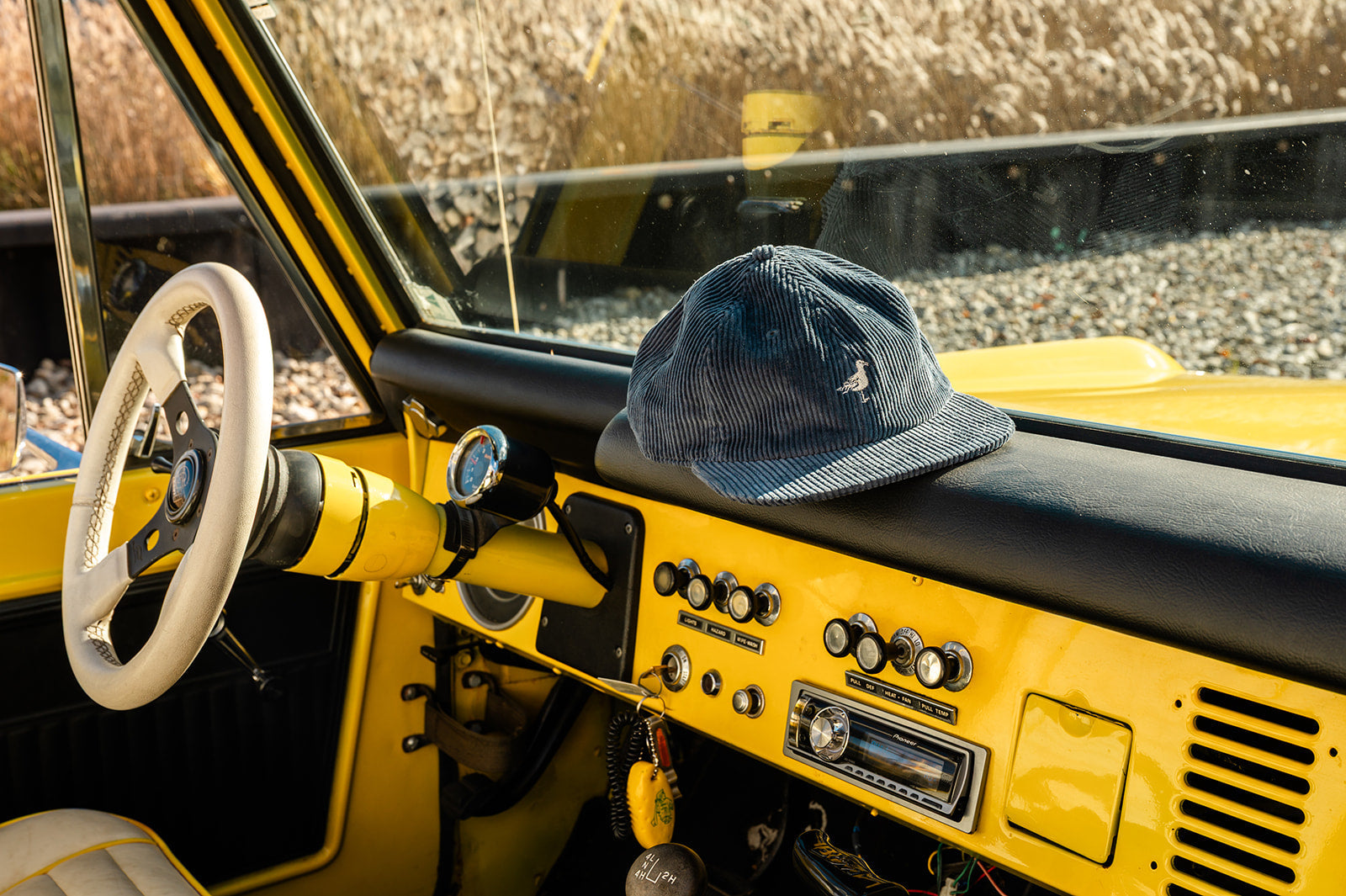 Corduroy Seagull Dad Hat