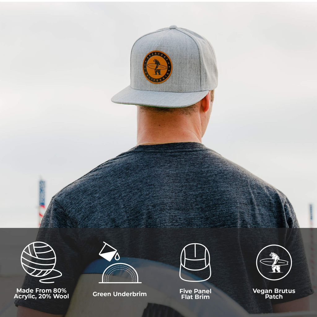 Marine Layer Wool Snapback Hat