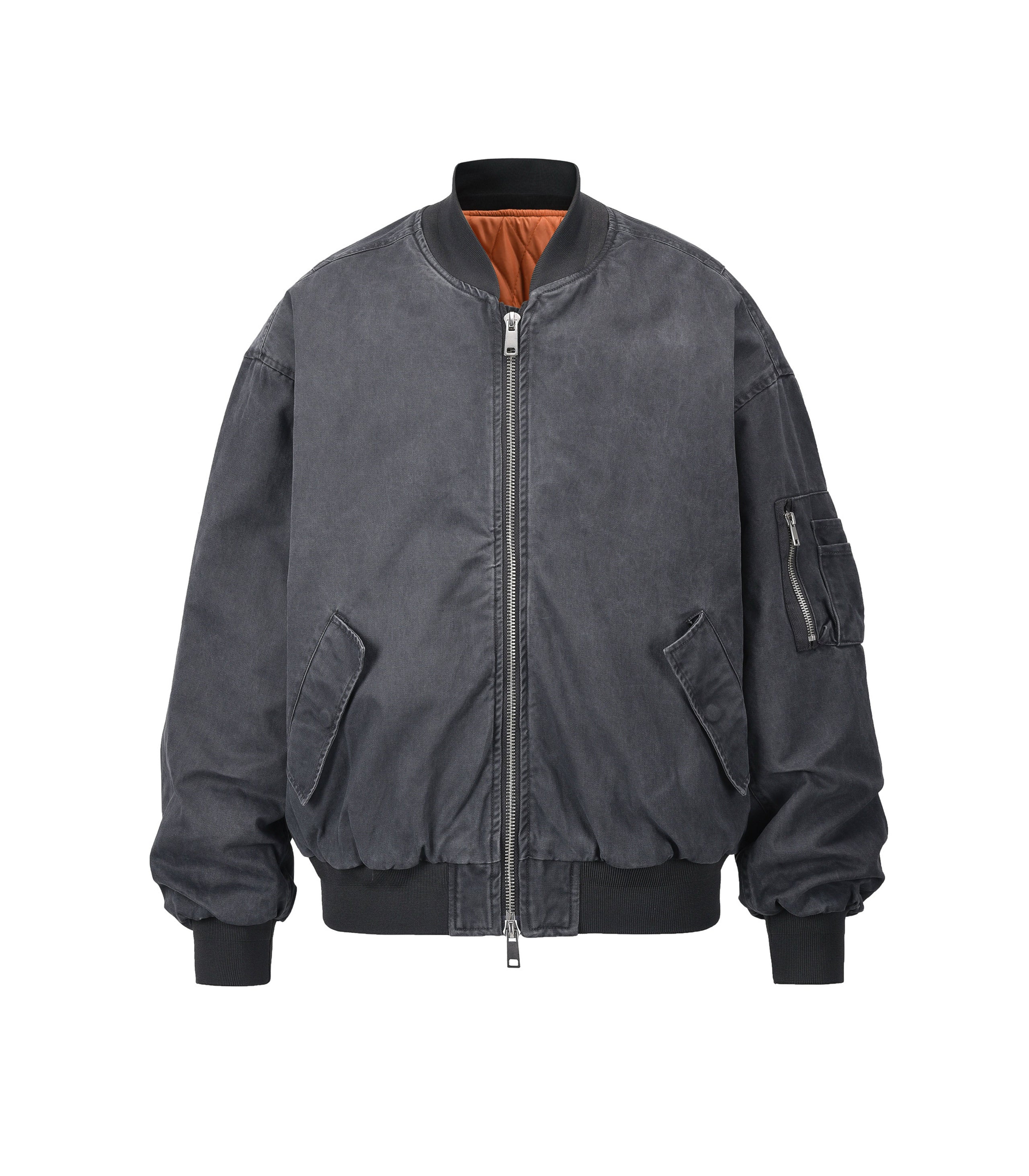 VINTAGE BOMBER JACKET MA1 [BLACK]