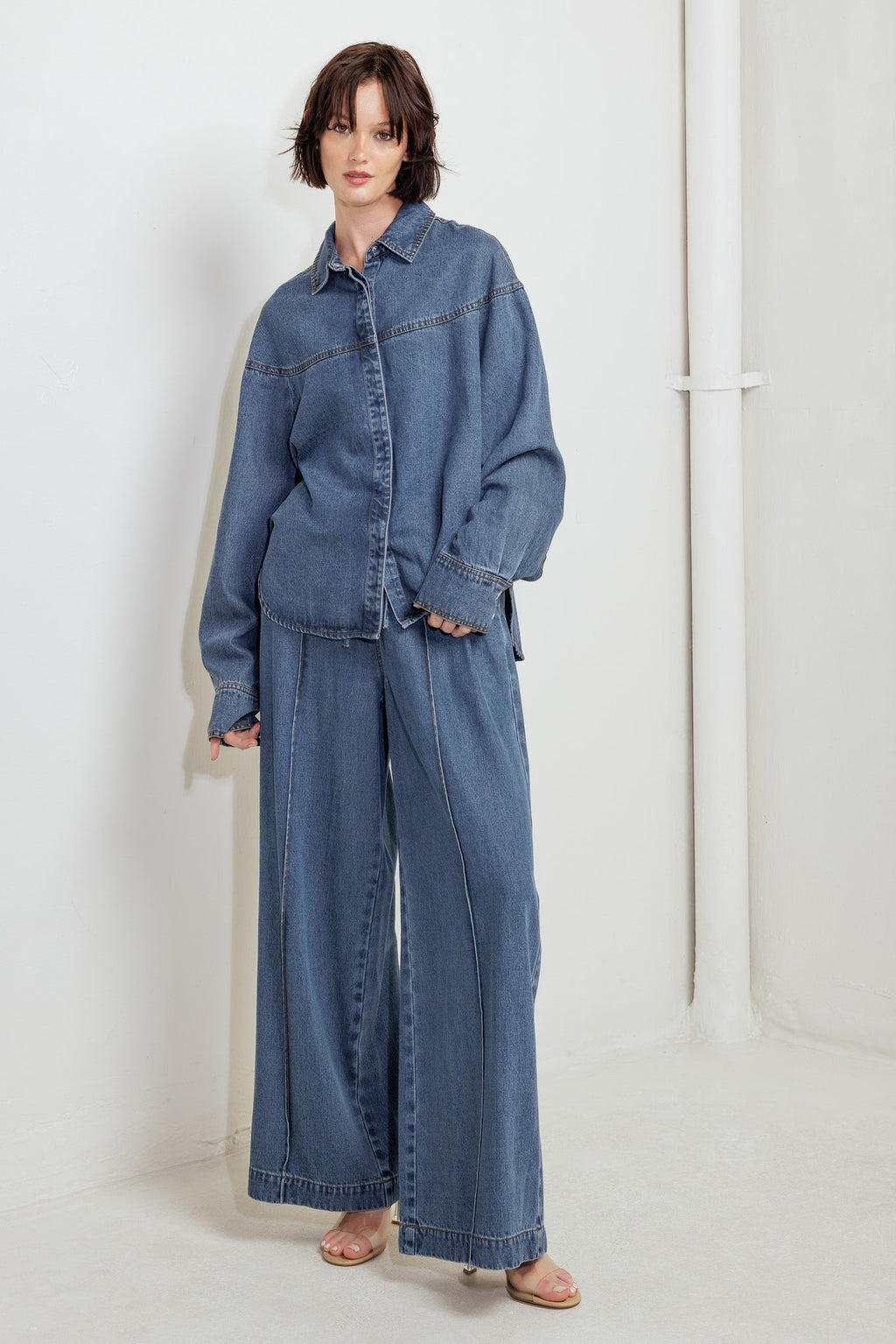 OFFLINE EDGE INDIGO DENIM TOP