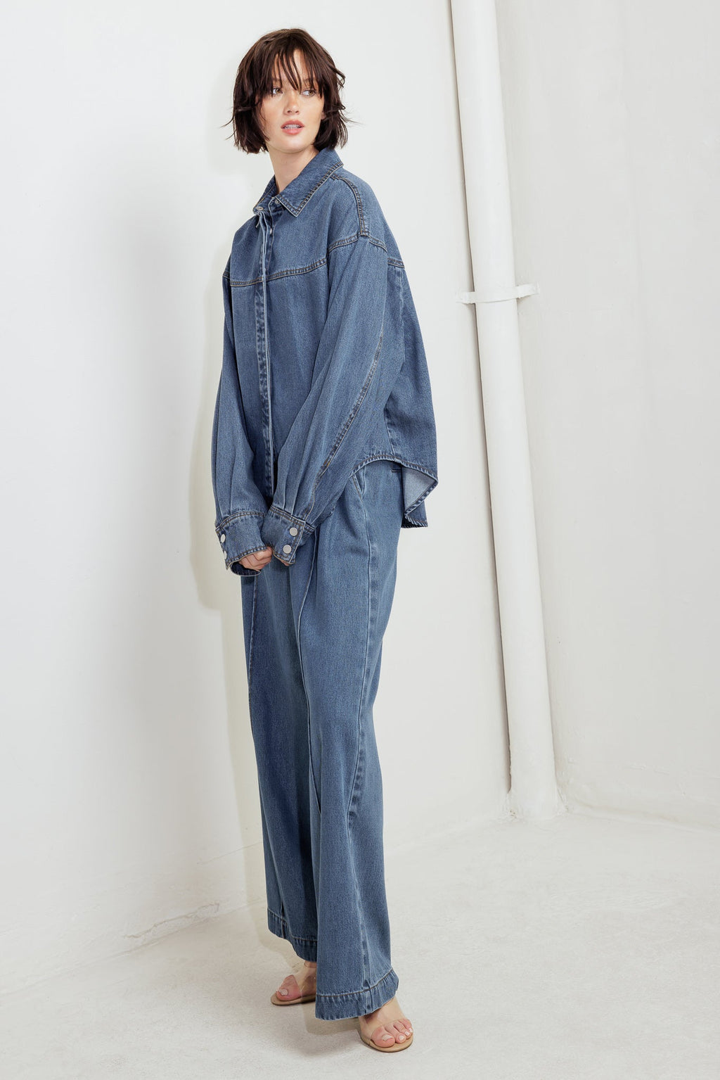OFFLINE EDGE INDIGO DENIM TOP