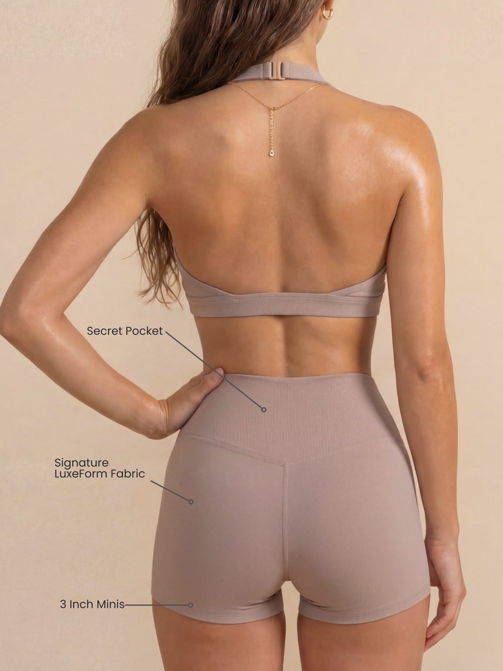 LuxeForm Mini Sculpting Shorts | 3 inch