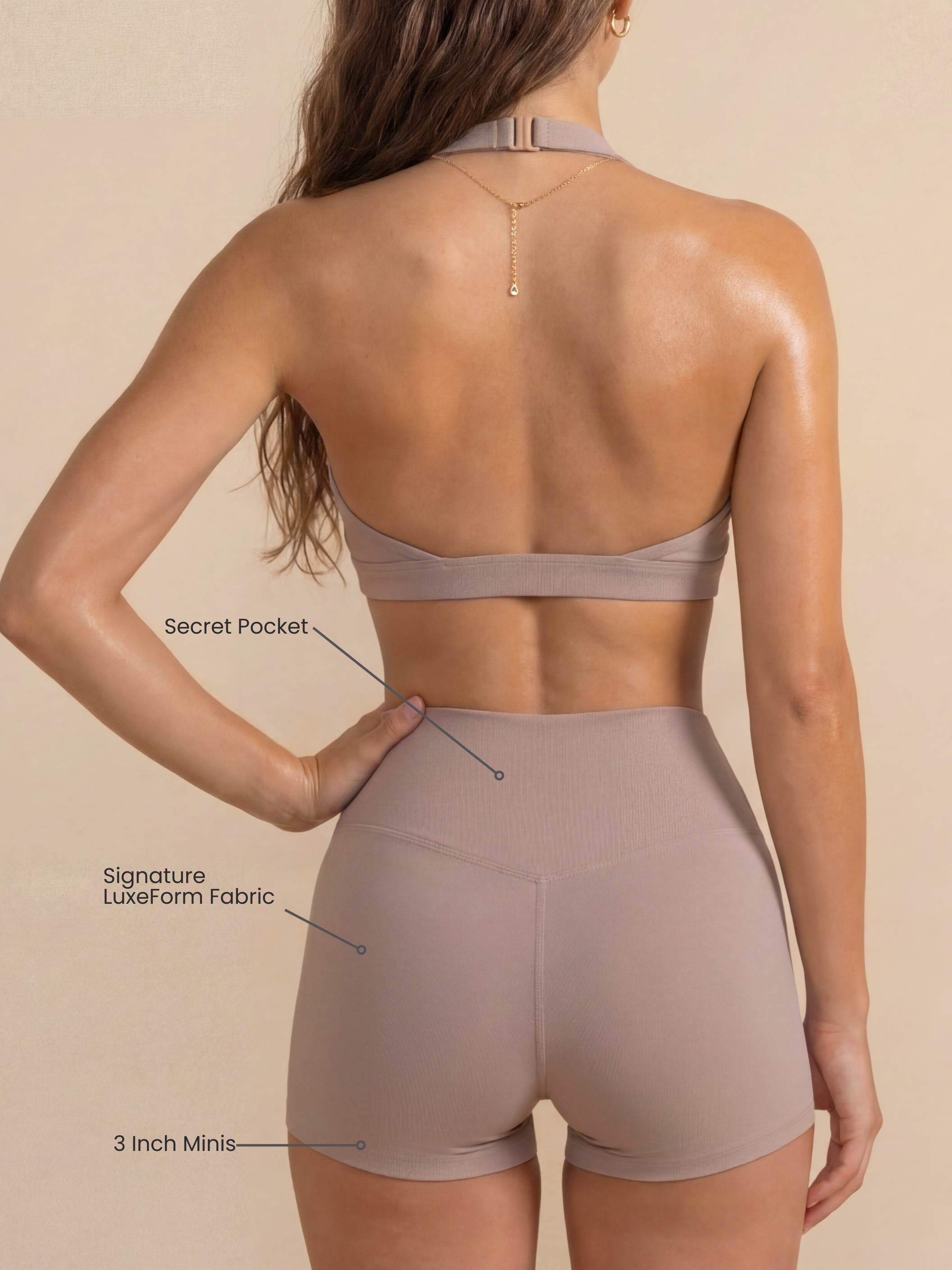 LuxeForm Mini Sculpting Shorts | 3 inch