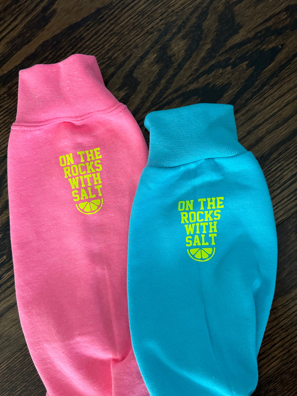 MARGS ♡ pink printed sweatshirt ♡ select your cuff