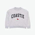 Coastie Embroidered Mock Neck Sweatshirt