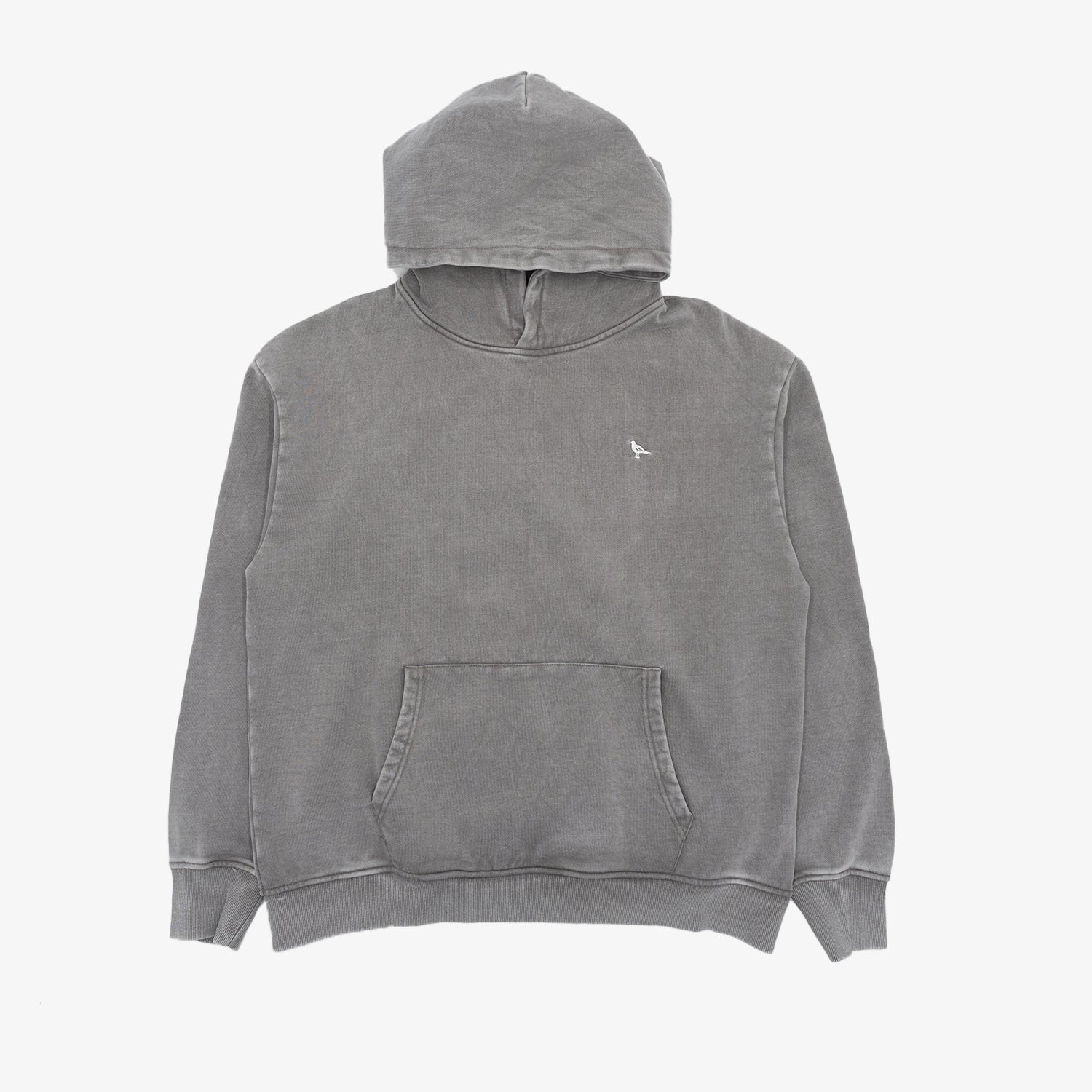 Just Brand Logo Hoodie in Vintage Grey