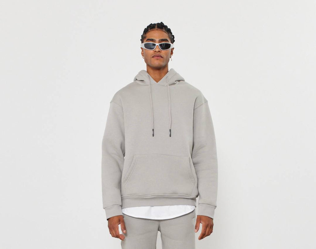Oversized 3-Thread Hoodie Sweatpants Set