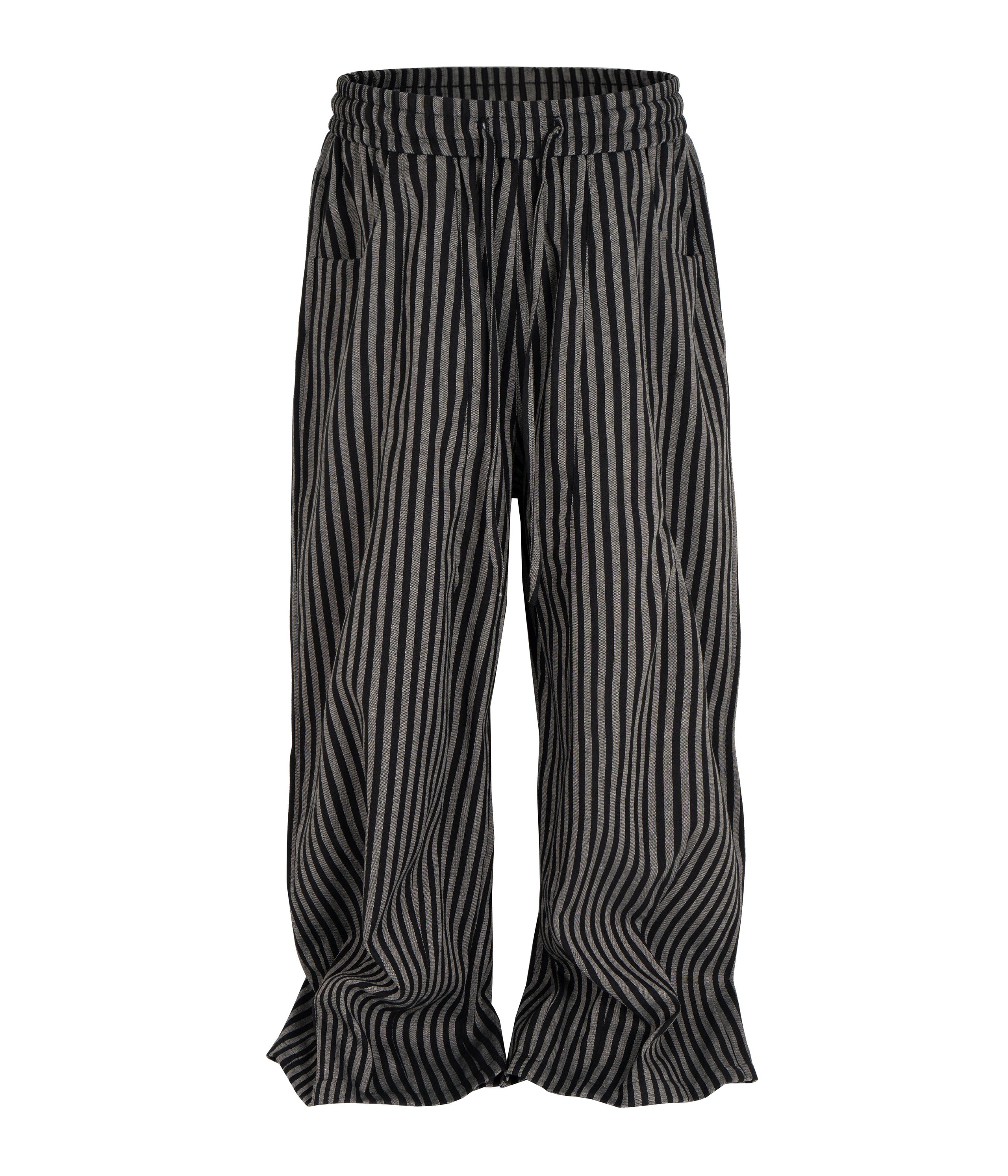 NOIR STRIPED LOUNGE PANTS (UNISEX)