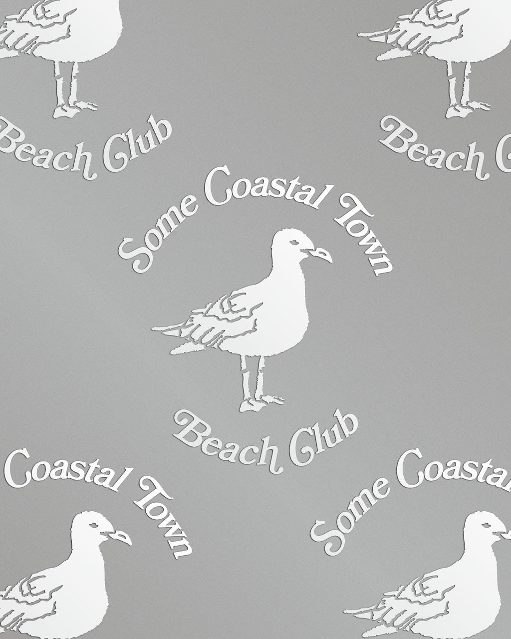 Beach Club - Vinyl Sticker