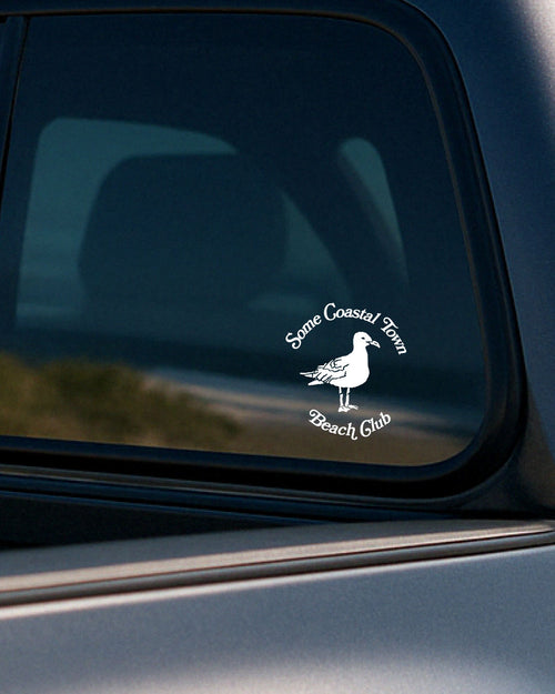 Beach Club - Vinyl Sticker