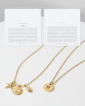 Sea Seeker & Pause Layered Necklace Set