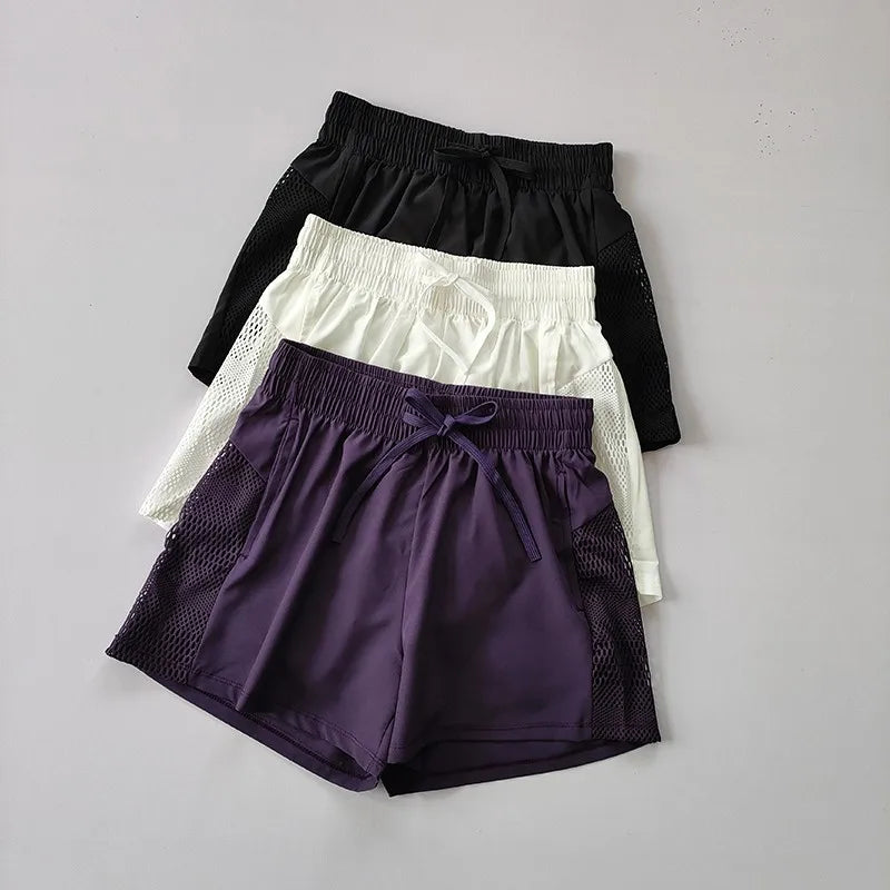 Women's Shorts High Waist Quick Drying