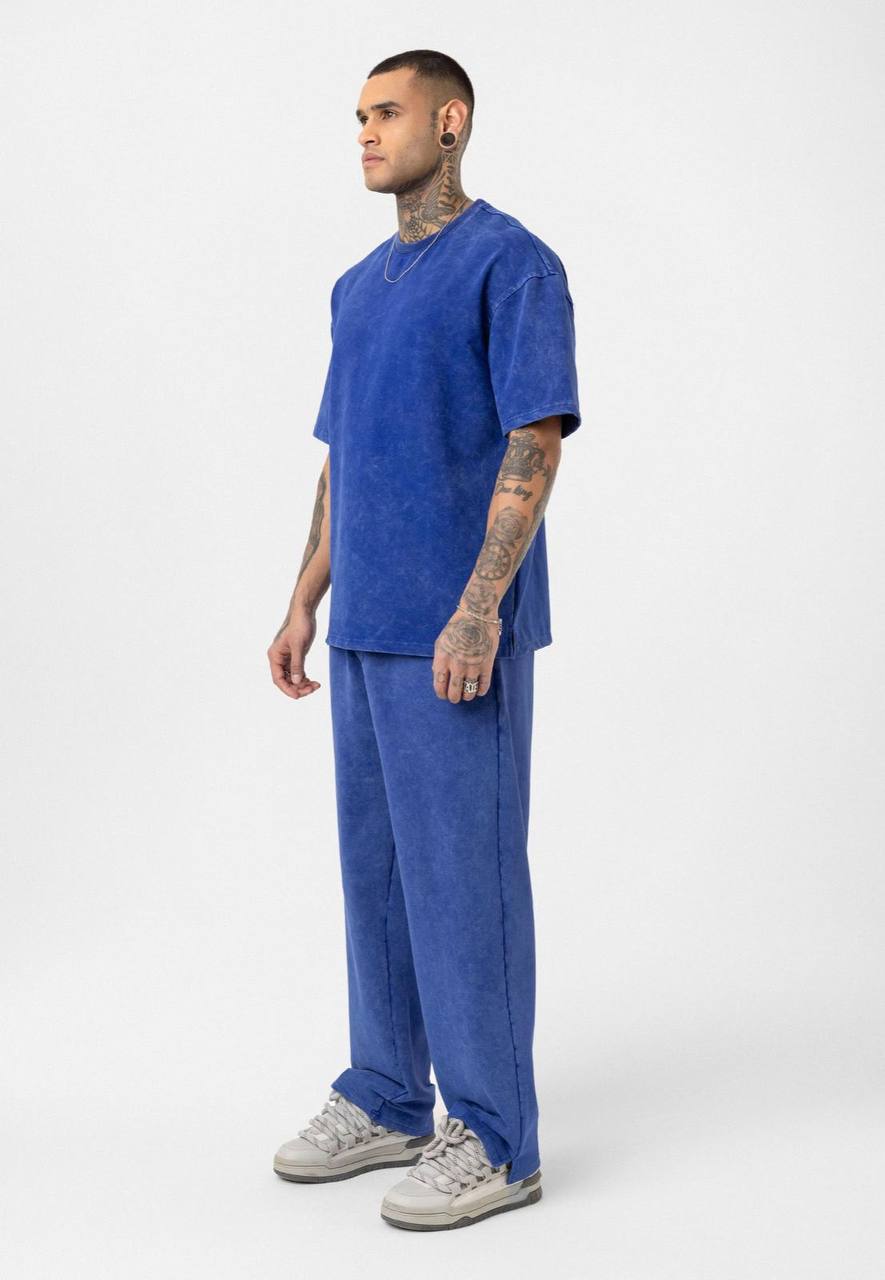 Oversized Washed Tracksuit Set