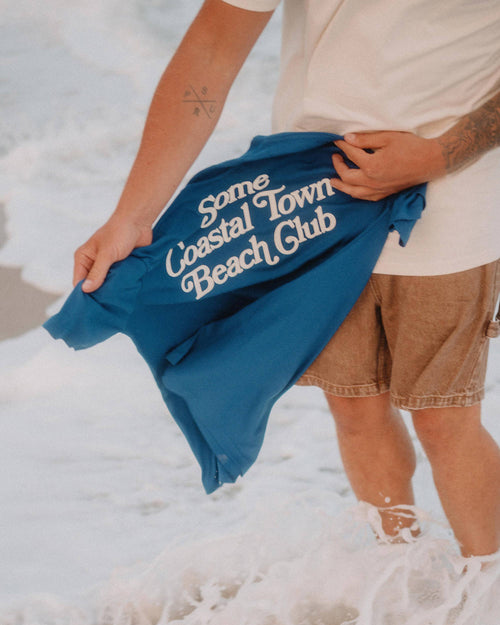 Beach Club Tee - Mariner Blue