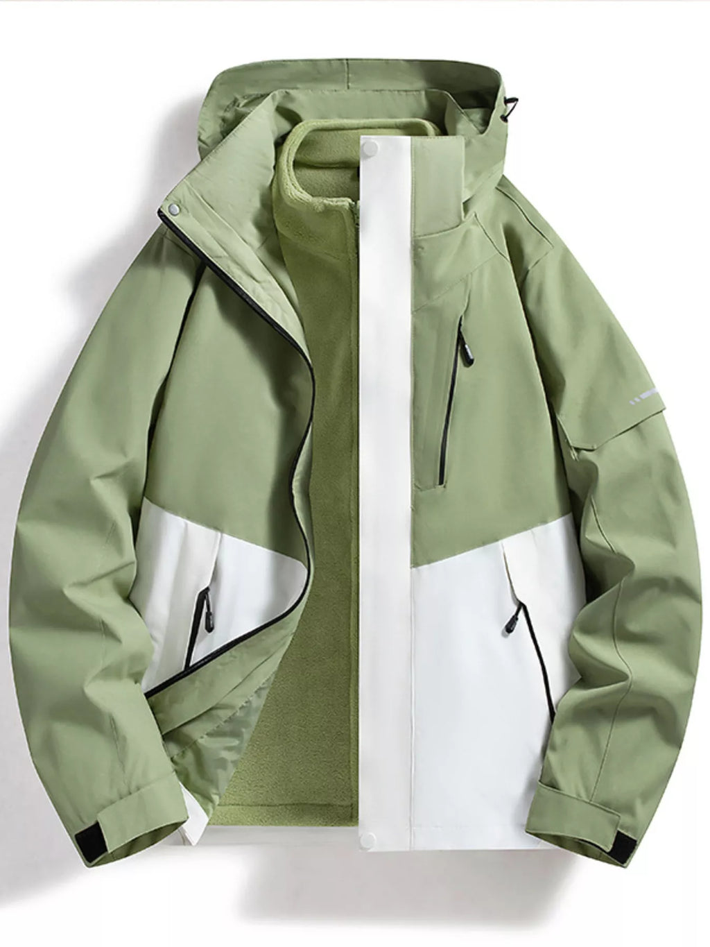 AquaGuard Men's All-Weather Zip Hoodie Plus Sizes