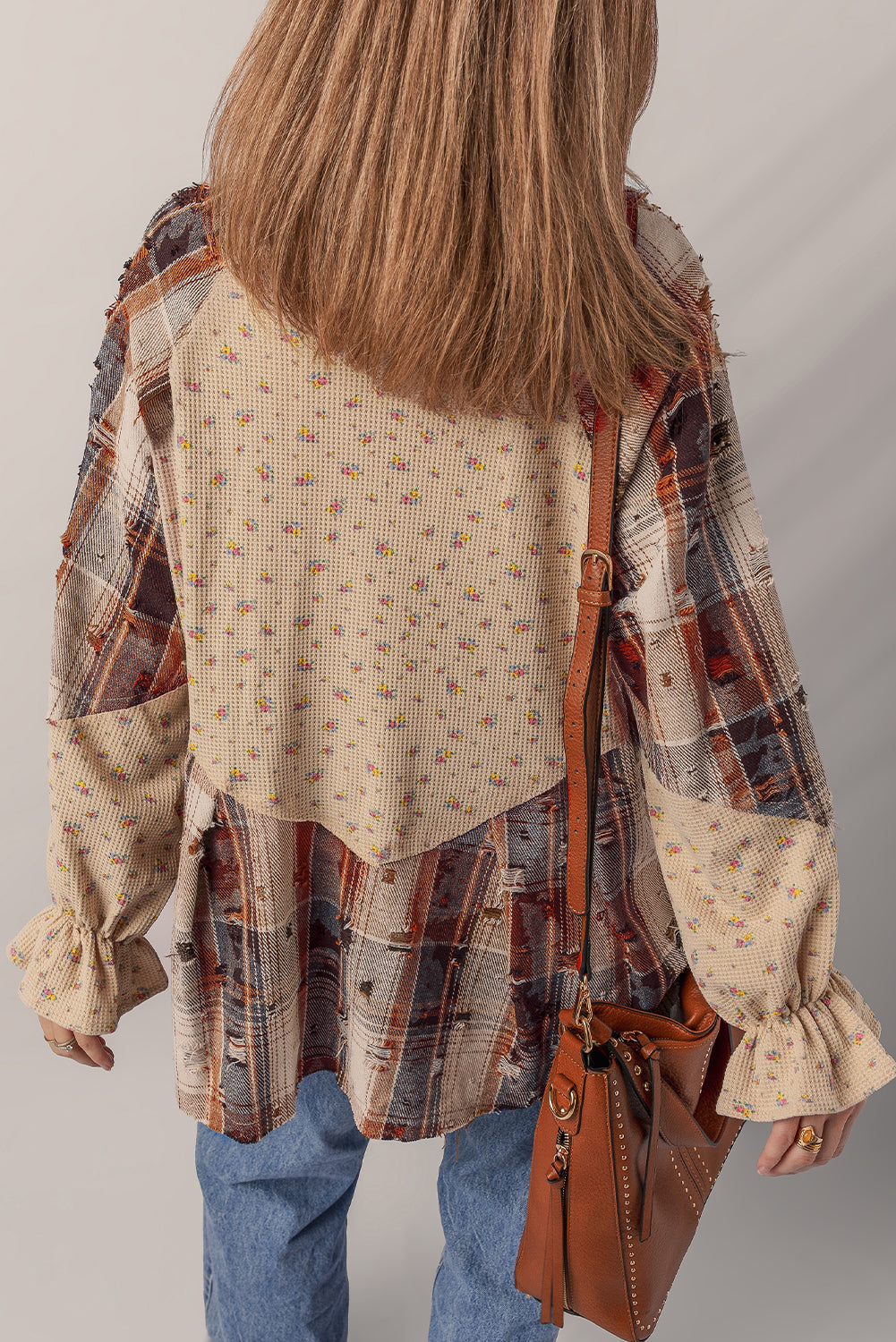 Emma Sleeve Waffle Knit Shacket