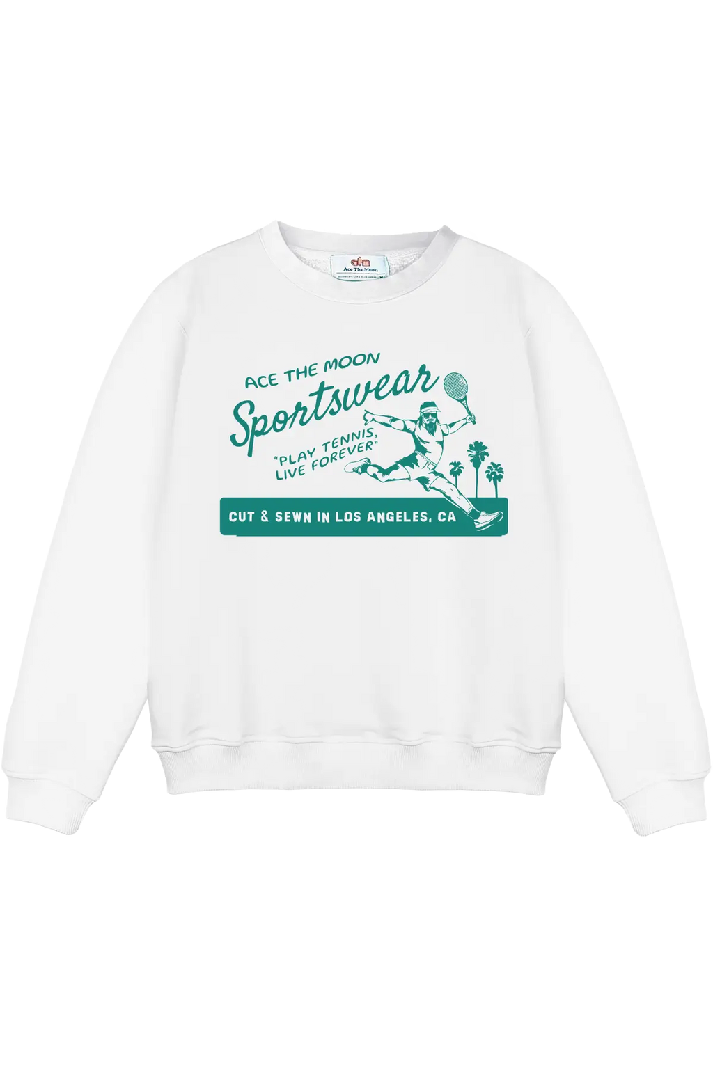 Play Tennis, Live Forever Sweatshirt