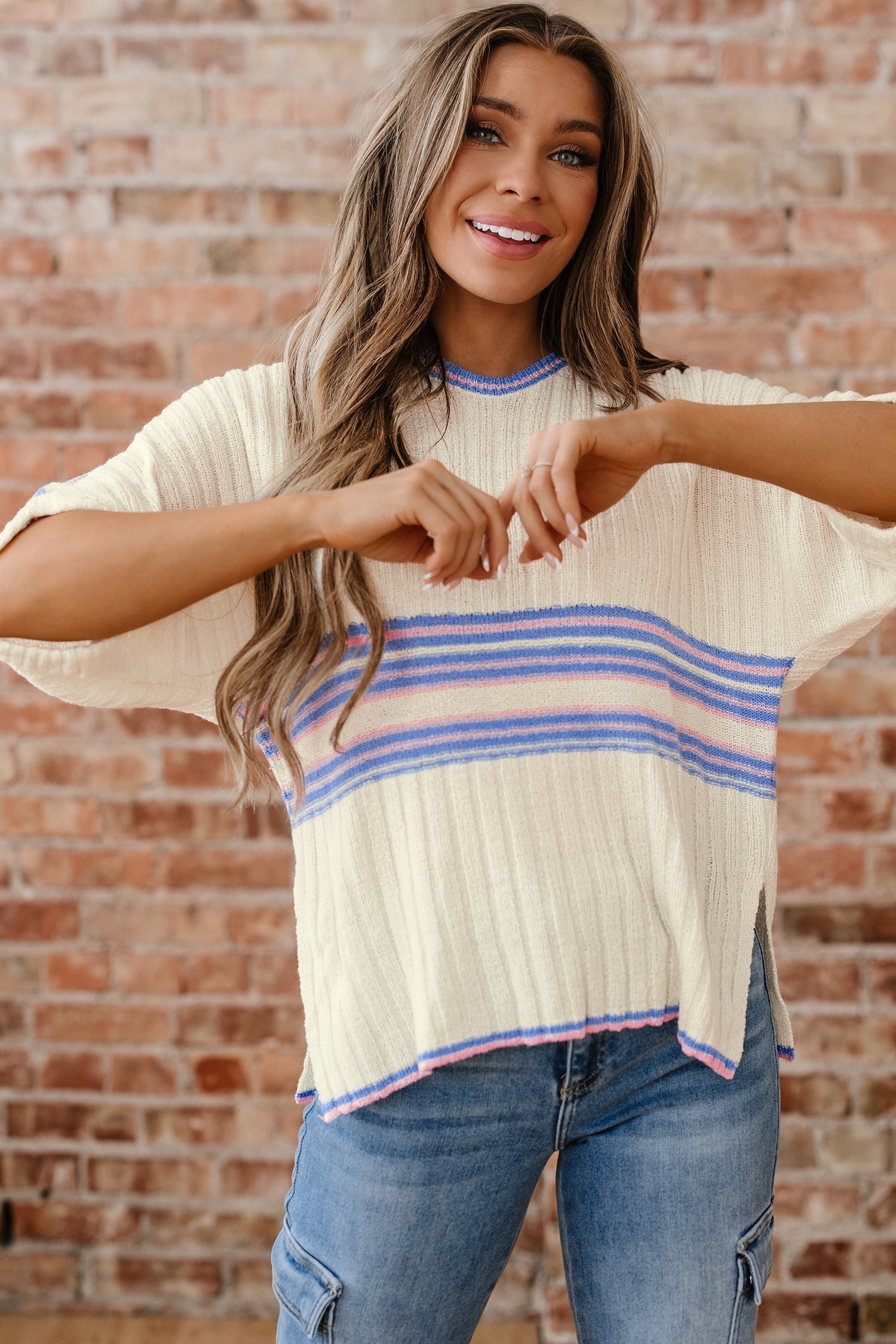 Haven Rib Knit Oversized Sweater