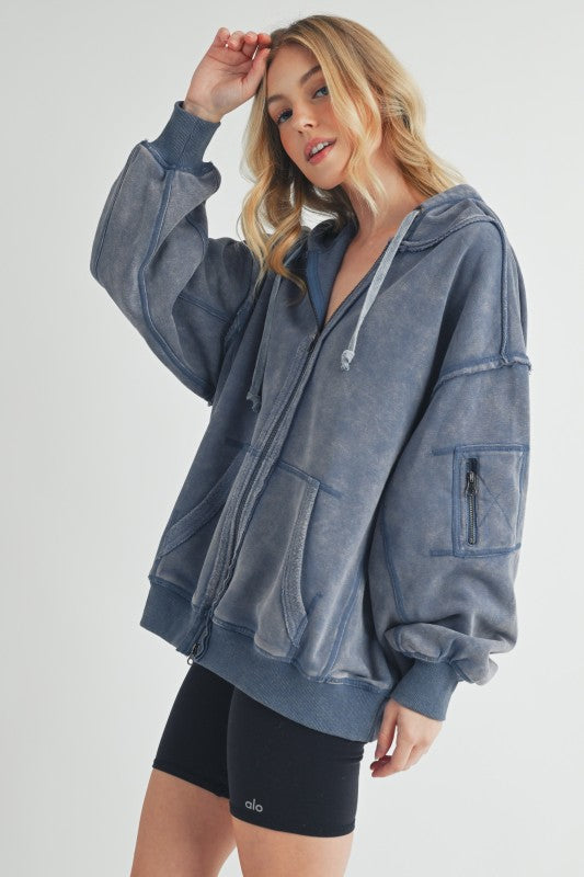 Fiori Hoodie Jacket