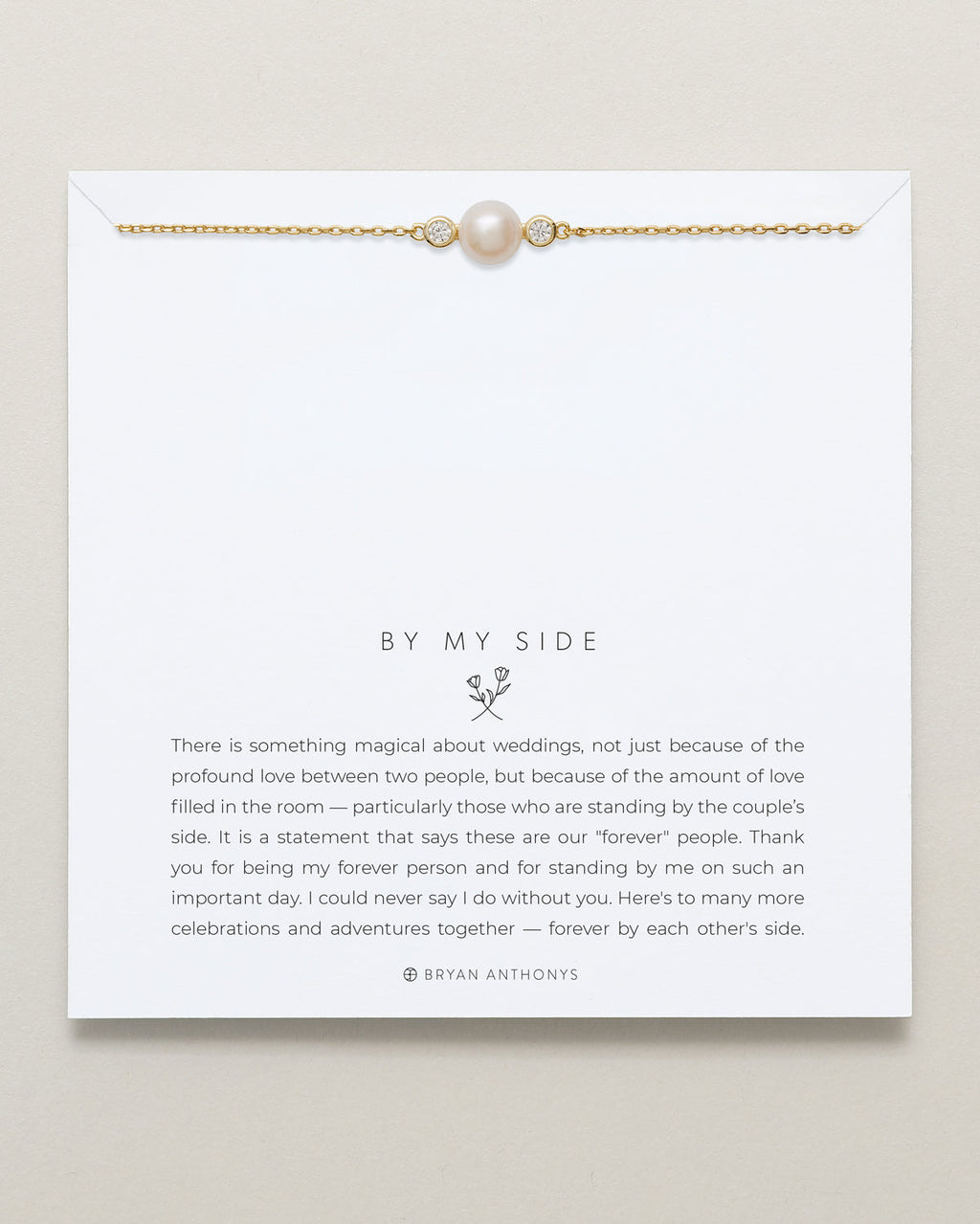By My Side Pearl Necklace