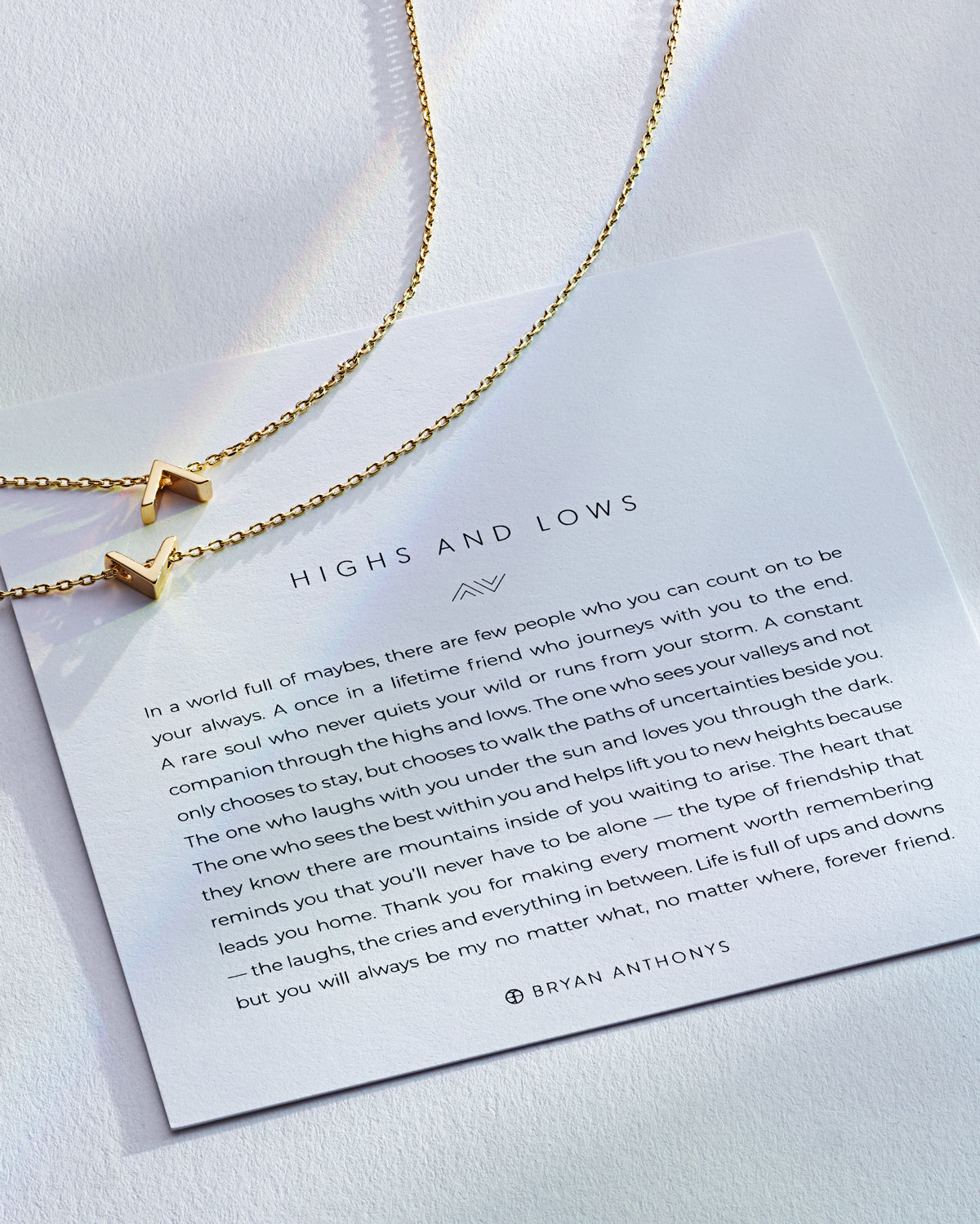 Highs & Lows Necklace Set