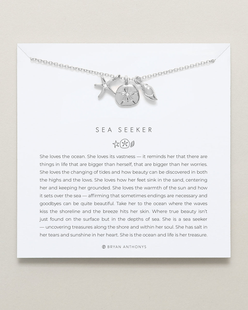 Sea Seeker & Pause Layered Necklace Set